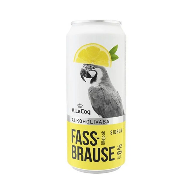 FASSBRAUSE LEMON 0,0% 0,5л банка