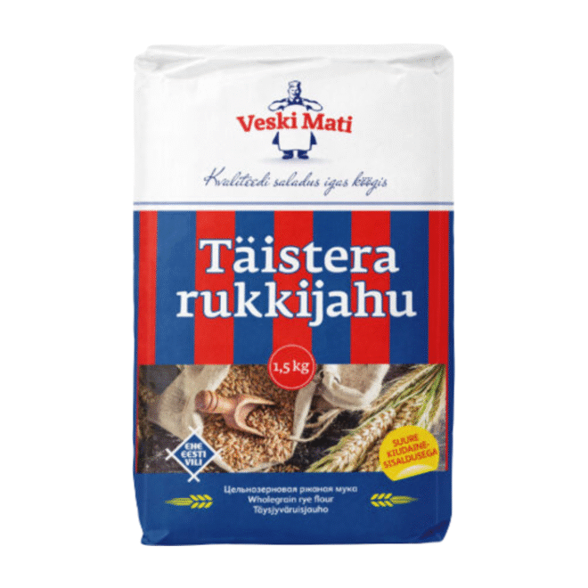Veski Mati Täistera rukkijahu 1,5KG