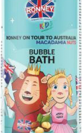 Ronney KIDS ON TOUR TO AUSTRALIA Laste Dušiseep Makadaamia pähklite lõhnaga 300ml