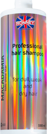 Ronney HoLo Shine Star Šampoon "Macadamia" 1000ml