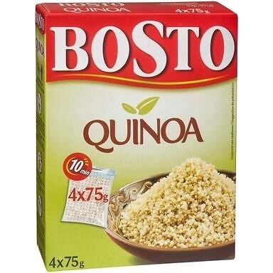 Киноа, белое 4x75 г, BOSTO, 300 г