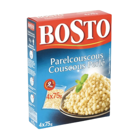 Pärlkuskuss 4 x 75g, BOSTO, 300 g