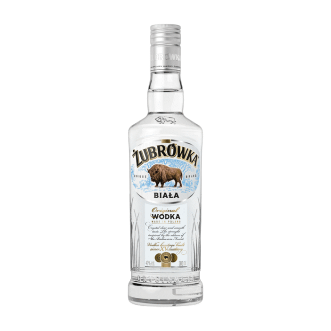Zubrowka Biala 40%, 0,5L