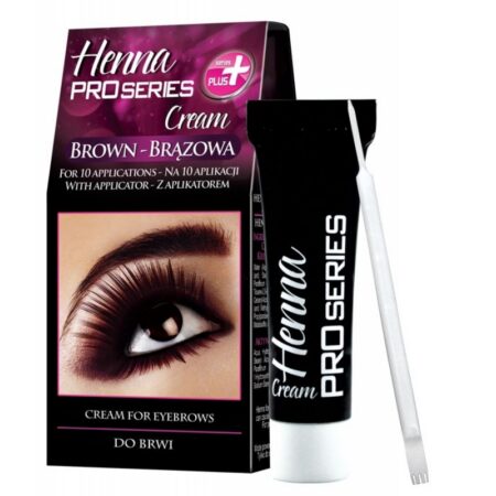 Henna Pro. S. Kulmuvärv Pruun 2x15ml