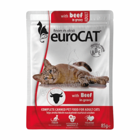 EuroCat Kasside märgtoit veiselihaga 85g