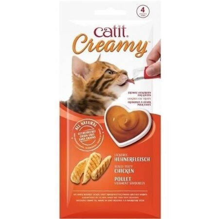 Creamy Maius for cats with chicken 4x10g