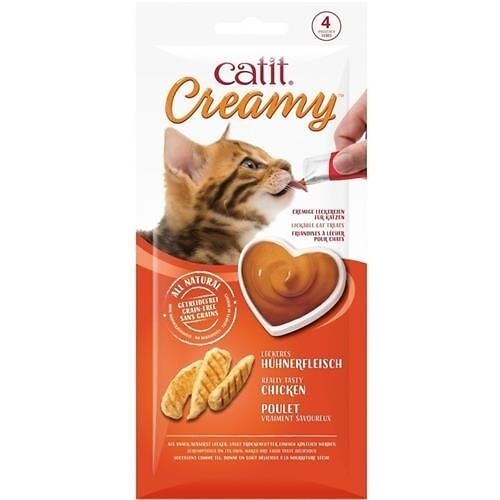 Creamy Maius for cats with chicken 4x10g
