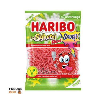 Haribo Spaghetti Hapud Ribad, Vegan 85g