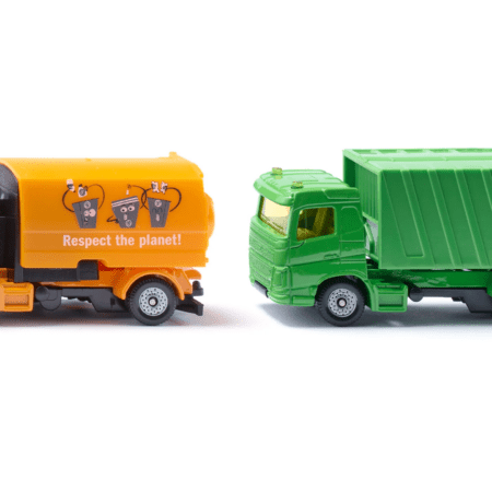 Siku Municipal Set Road sweeper + garbage truck