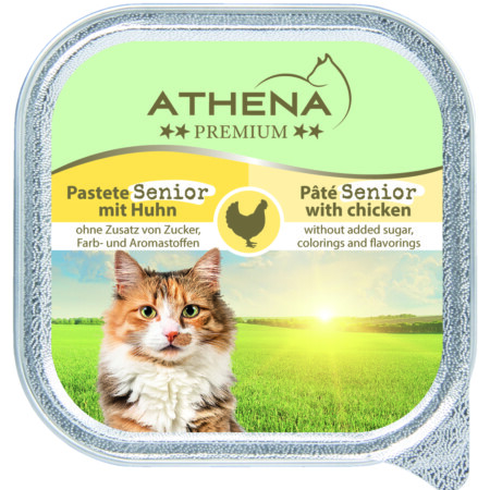 Kassitoit linnulihaga SENIOR 100g