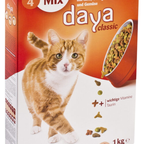 4mix kuivtoit kassidele loomaliha ja köögiviljadega 1kg