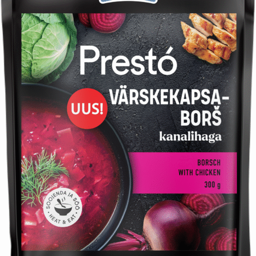 PRESTO Värskekapsaborš kanalihaga 300 g