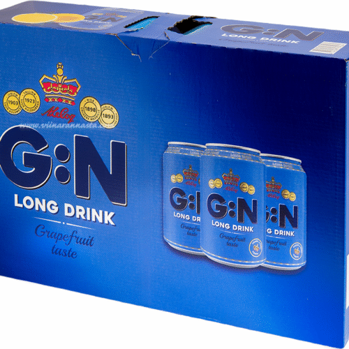 ALC LONG DRINK GRAPEFRUIT 5,5%, 24 x 0,33 l kohver