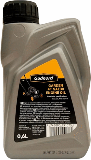 Muruniidukiõli Garden 4T SAE30 0,6L