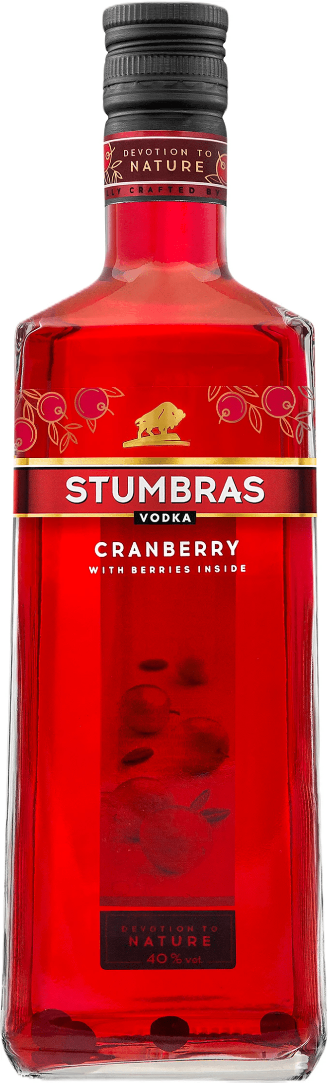 Stumbras VODKA Cranberry 40% 0,5L
