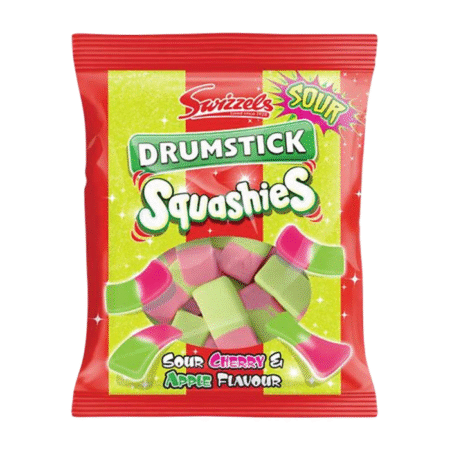 Swizzels Squashies Kirss + Õun 120g