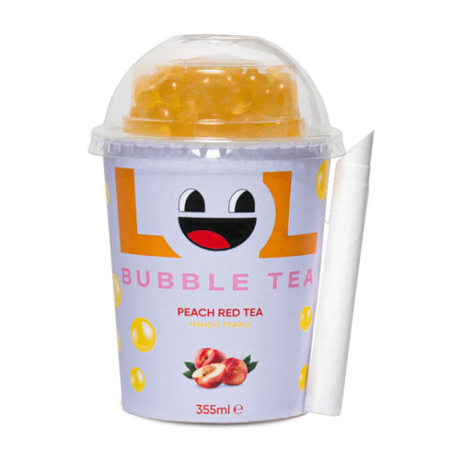 LOL Bubble Tea Virsiku 355ml