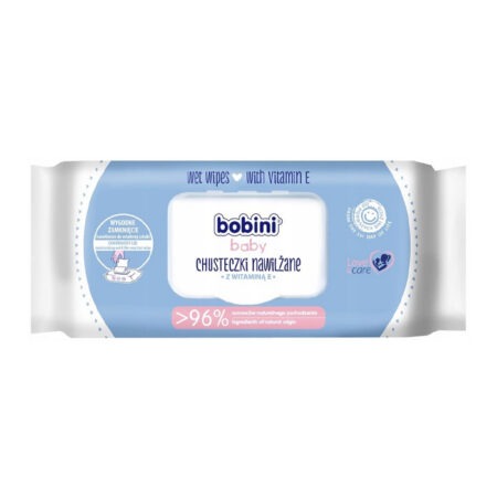 Bobini Niisked salvrätikud E-vitamiiniga 60tk