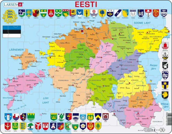 Larsen Puzzle Eesti poliitiline (uus) K14EE