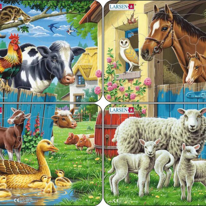 Larsen Puzzle Farmiloomad M 5