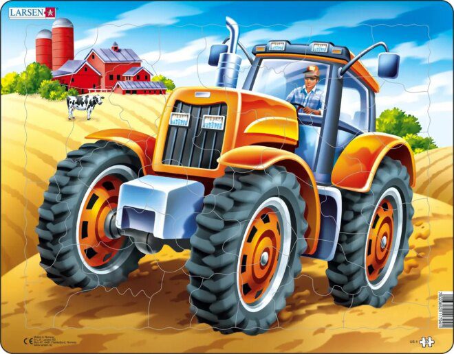 Larsen Puzzle Traktor Maxi US4