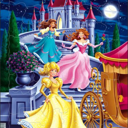 Puzzle Printsessid MAXI US5