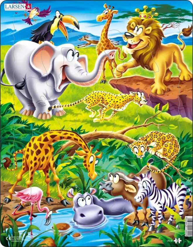 Larsen Puzzle Safari MAXI US16