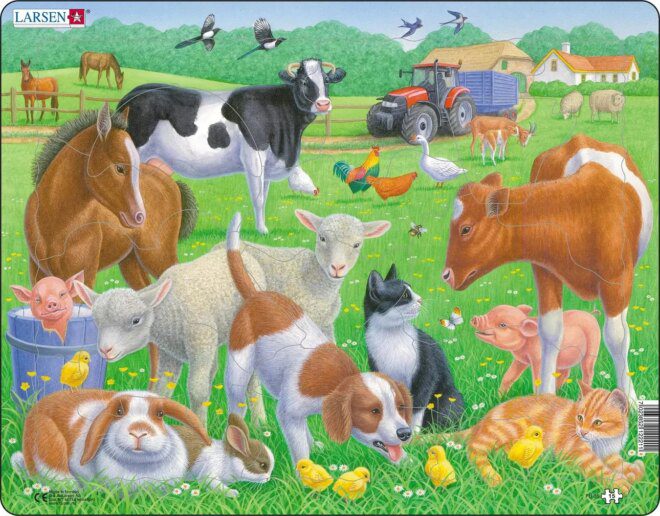 Larsen Puzzle Koduloomad FH35