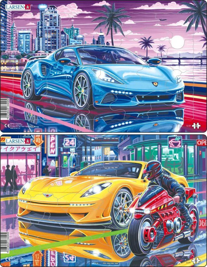 Larsen Puzzle sportautod U21