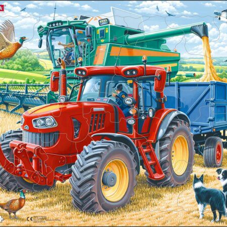 Puzzle Traktor ja kombain MAXI PG9