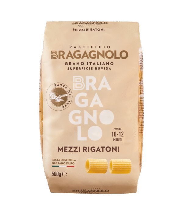 Bragagnolo 844 pasta Mezzi Rigatoni 500g