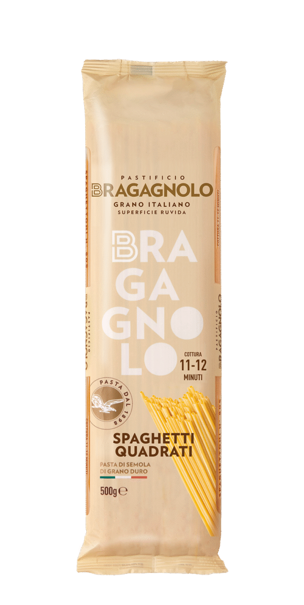 Bragagnolo 809 Spagetid Quadrati/ Spaghetti Quadrati 500g