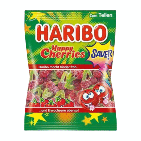 Haribo Õnnelikud Hapud Kirsid 175g