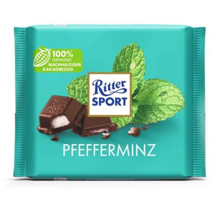 Ritter Sport Šokolaad piparmündi kreemiga 100g
