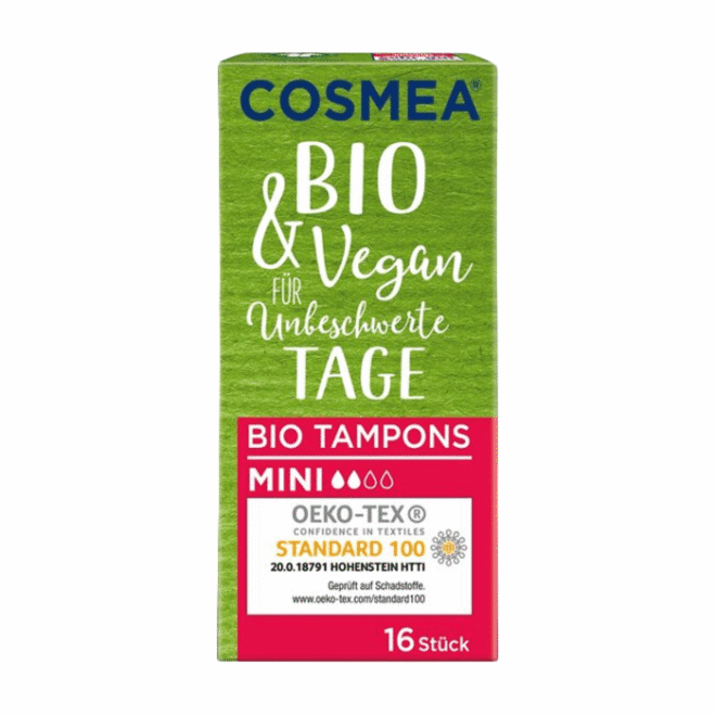 Cosmea Bio Tampoonid Mini 16tk