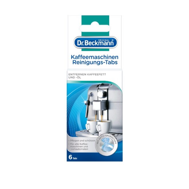 Dr. Beckmann Kohvimasina puhastustabletid 6x1,6g