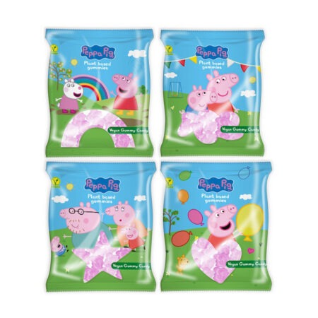 Kummikommid Põrsas Peppa 175g vegan