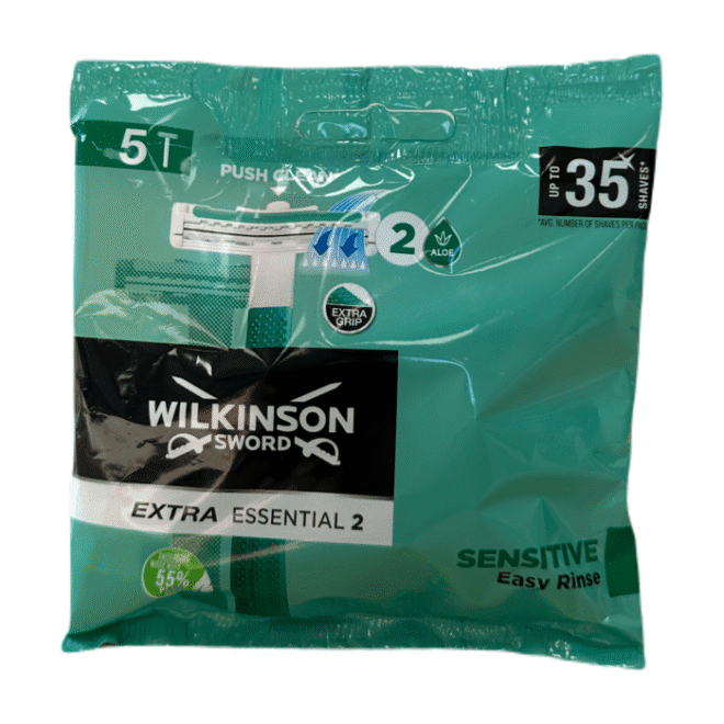 Wilkinson Extra 2 sensitive raseerija ühekordne 5tk