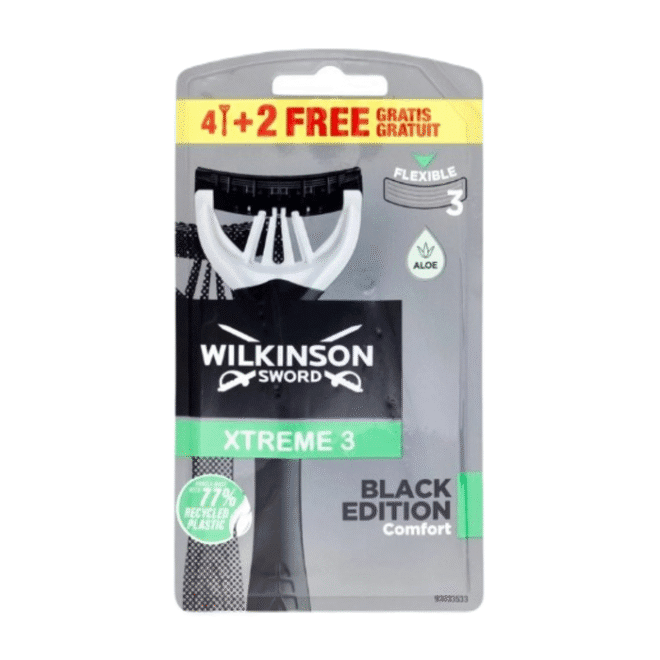 Wilkinson Xtreme 3 raseerija 4+2tk