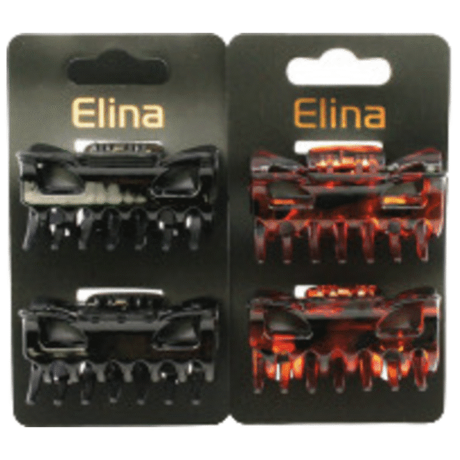 Elina juukseklamber 6cm, 2tk