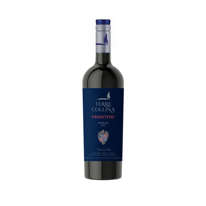 Terre Collina Primitivo Puglia 75cl 13,5%