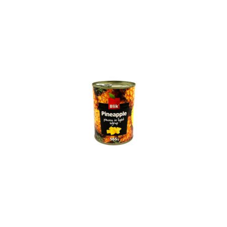 BLIK Ananassitükid siirupis 565g