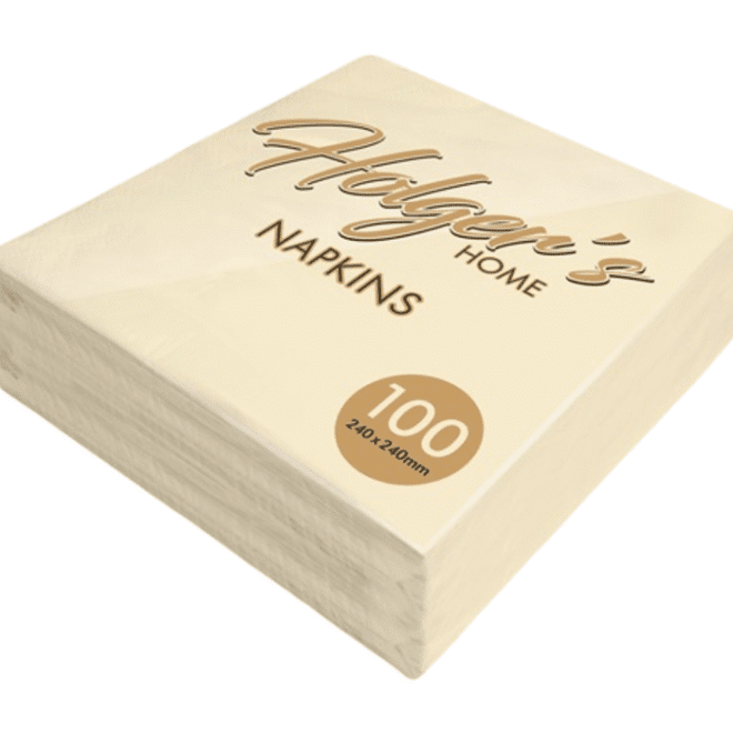 Holger's napkins 33x33 yellow 50pcs