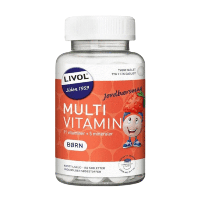Livol Multivitamiin Maasika 150tk