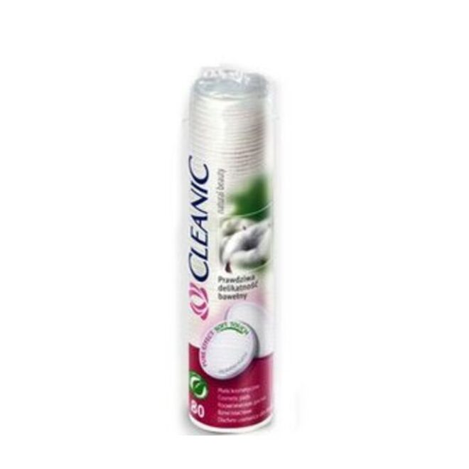 Cleanic Puuvilla vatipadjad 80+20tk