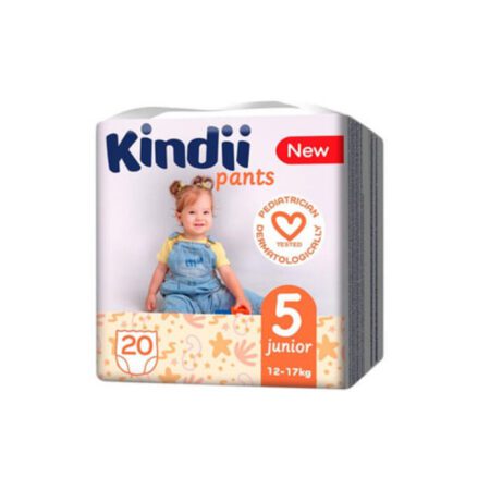 Kindii Mähkmed Junior suurus 5 (12-17kg) 20tk