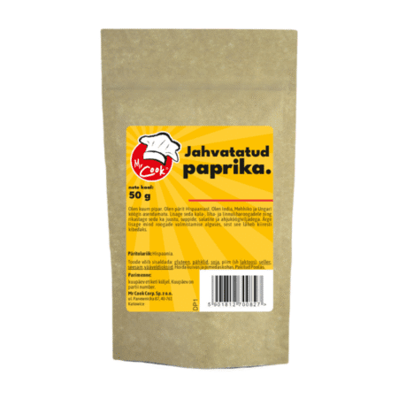 Jahvatatud paprika 50g