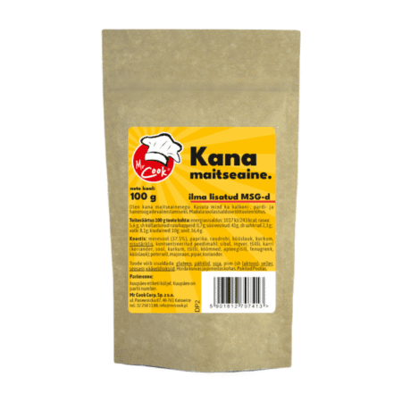Kanamaitseaine ilma lisatud MSG-ta 100g
