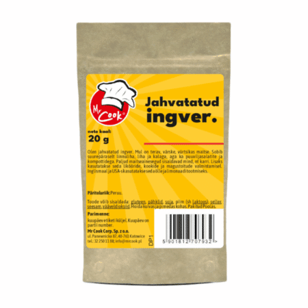 Jahvatatud ingver 20g
