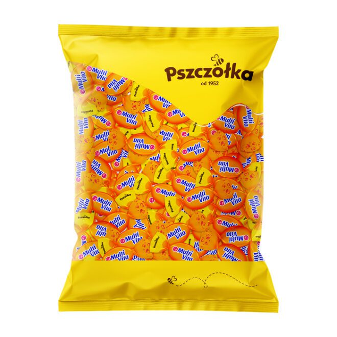 Puuvilja maitselised kommid 1kg